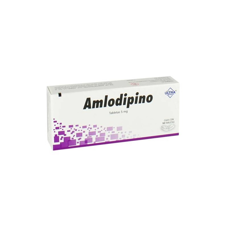 AMLODIPINO 5MG C/10 T
