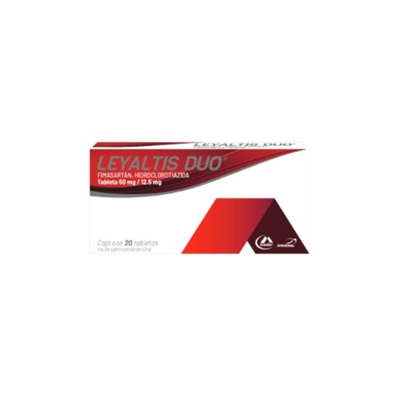 LEYALTIS DUO 60/12.5MG TAB 20