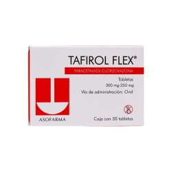 TAFIROL FLEX 300 MG/250 MG C/30 T