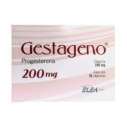 GESTAGENO 200MG C/15 CAPS