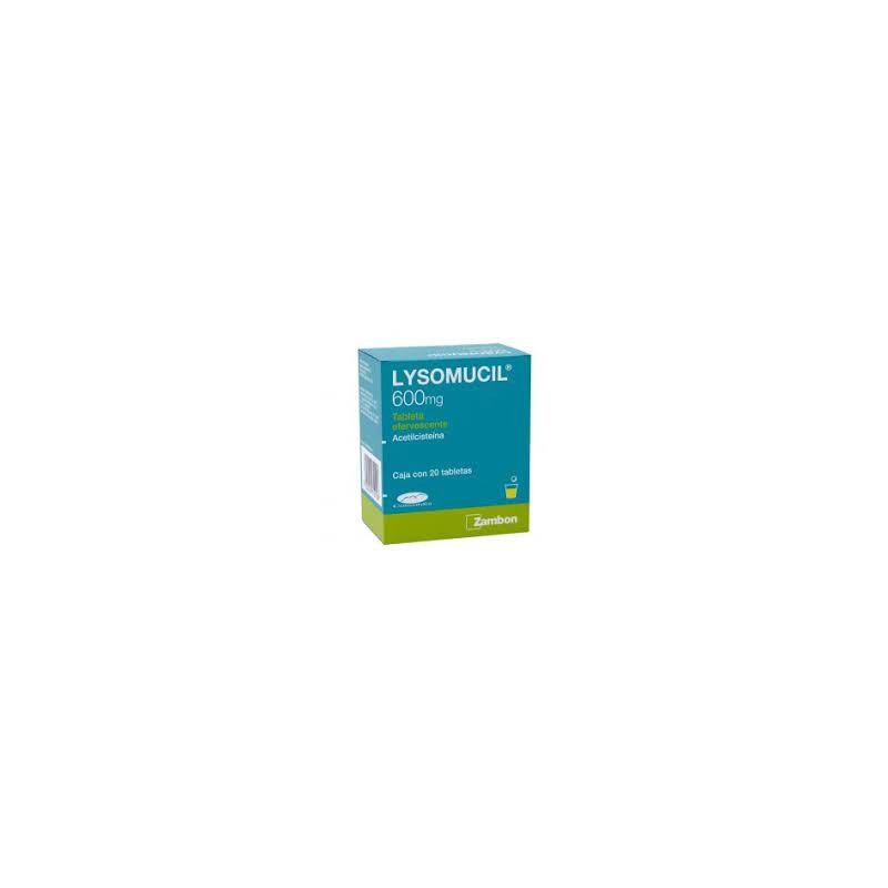 LYSOMUCIL 600MG C/20 TBS EFERV