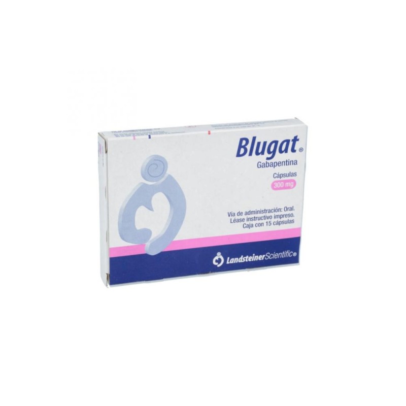BLUGAT 300 MG C/15 CAP