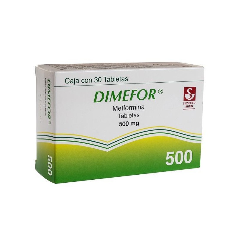 DIMEFOR 500 MG C/30 T