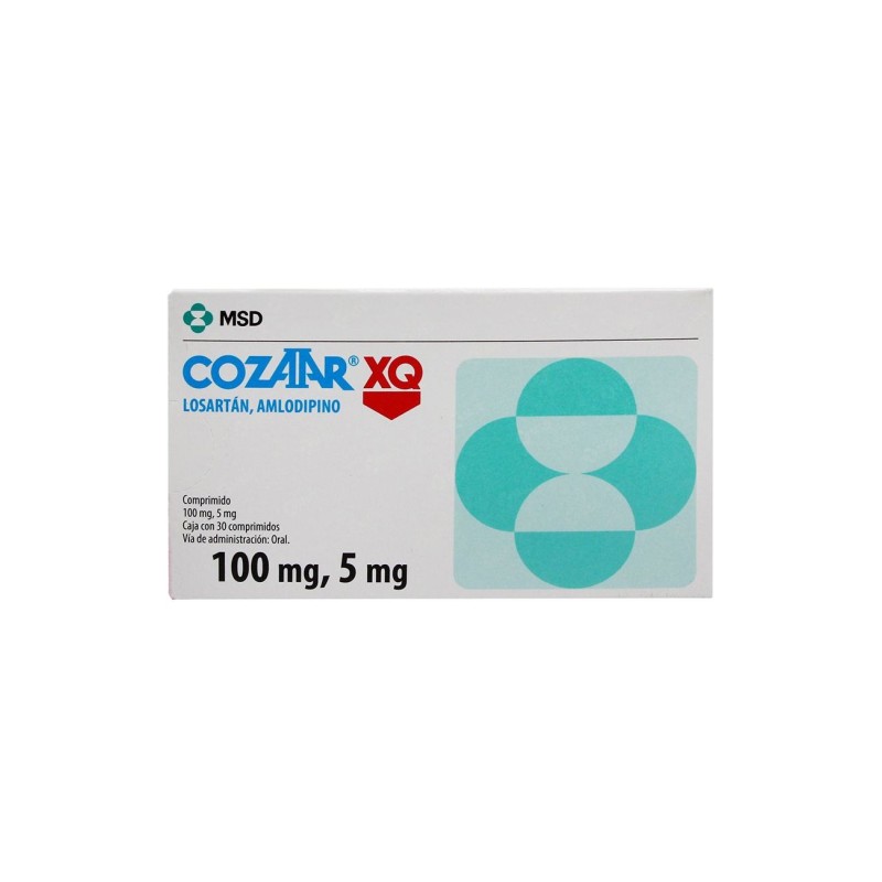 COZAAR XQ 100/5MG C/30 TAB
