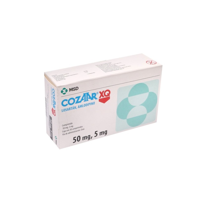 COZAAR XQ 50/5MG C/30 CPR