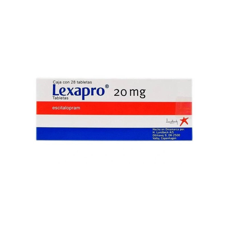LEXAPRO 20MG C/28 TAB