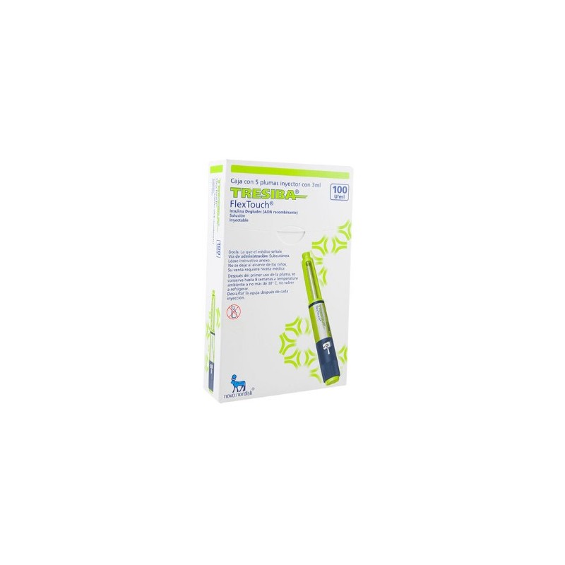 TRESIBA FLEX TOUCH 100 U/ML C/1 PLUMA PRECARGADA