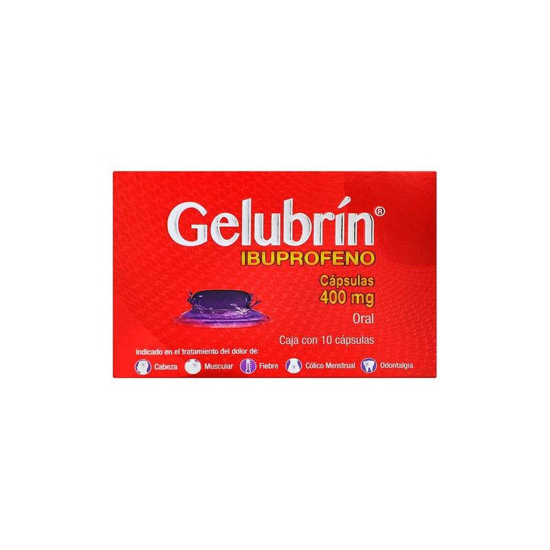 GELUBRIN 400 MG C/10 CAP