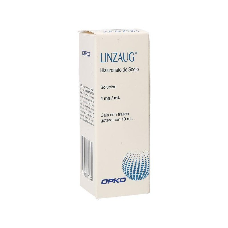LINZAUG 4 MG/ML SOL OFT C/10 ML