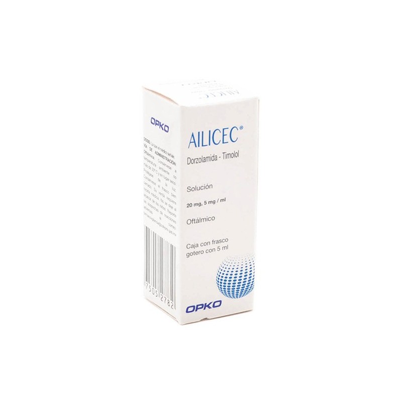 AILICEC 20 MG 5 MG/ML SOL OFT GOT 5 ML