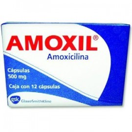 AMOXIL 500MG CAP C/12