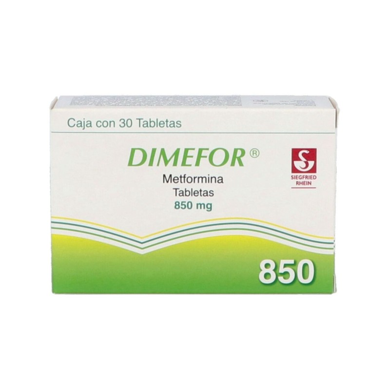 DIMEFOR 850 MG C/30 T