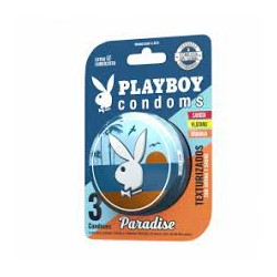PRESERVATIVO PLAYBOY PARADISE TEX  C/3