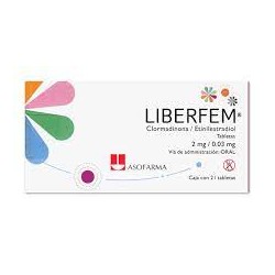 LIBERFEM 2 MG / 0.03 MG X 21 TAB.