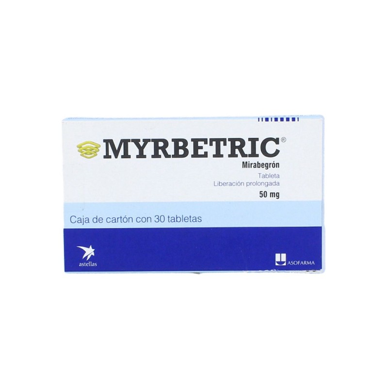 MYRBETRIC 50 MG C/30 T