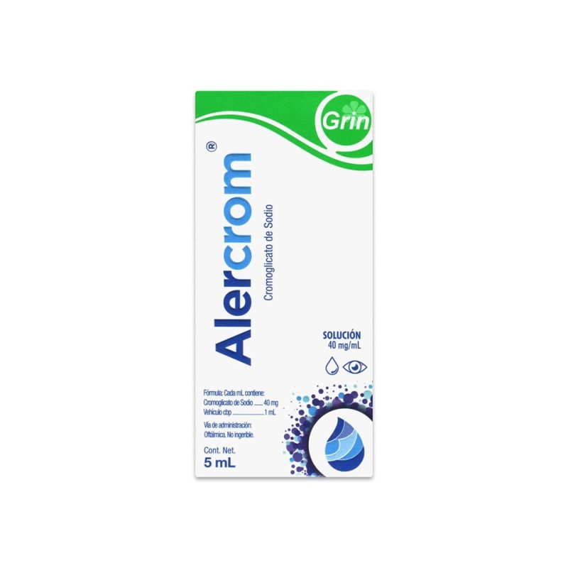 ALERCROM 4% 40 MG/ML SOL OFT 5ML