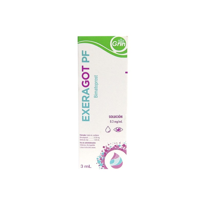EXERAGOT PF 0.3 MG/ML SOL OFT 3 ML