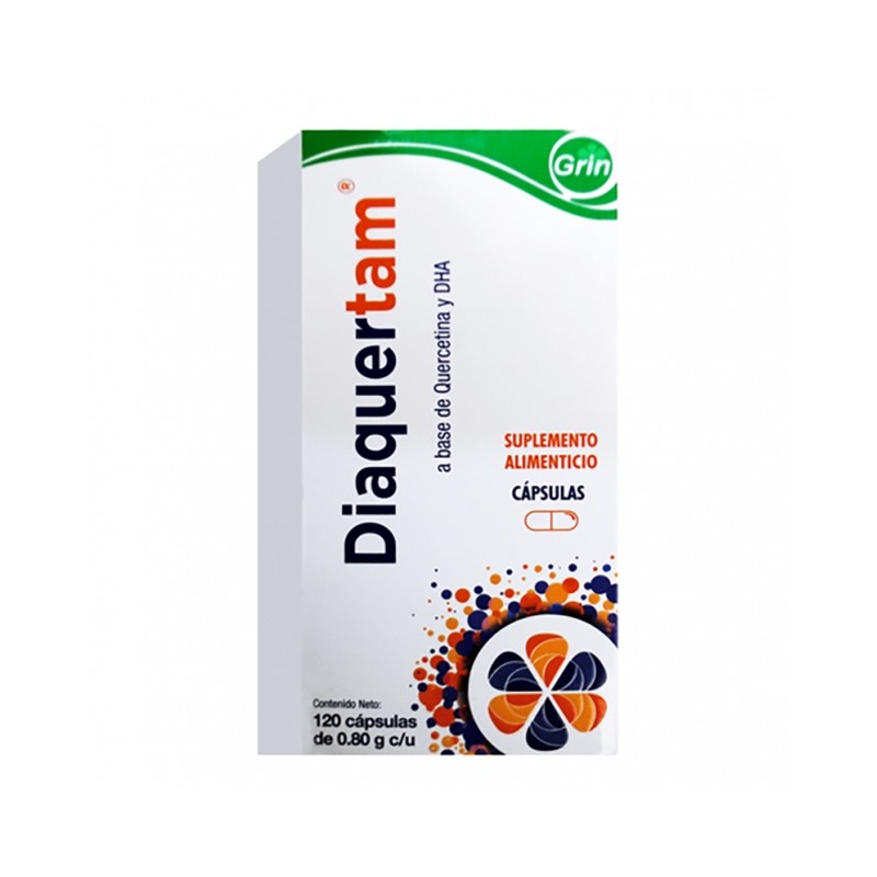 DIAQUERTAM C/120 CAP 0.80 MG C/U