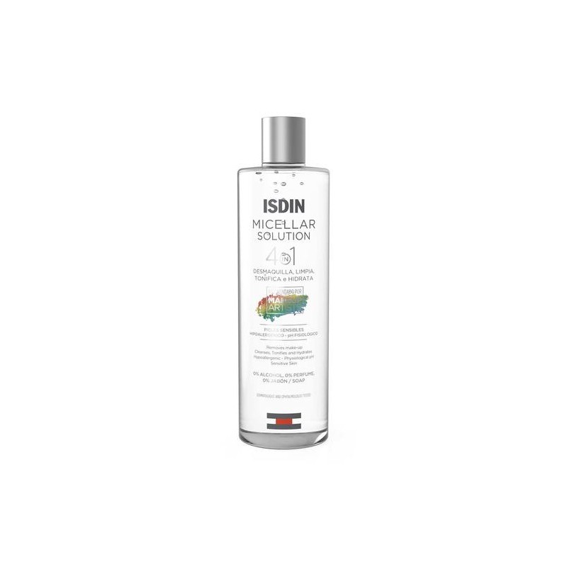 AGUA MICELAR ISDIN 4 en 1 SOL 400 ML