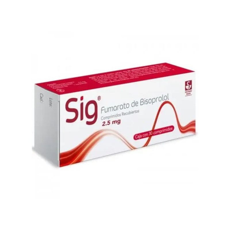 SIG 2.5 MG C/30 COMP