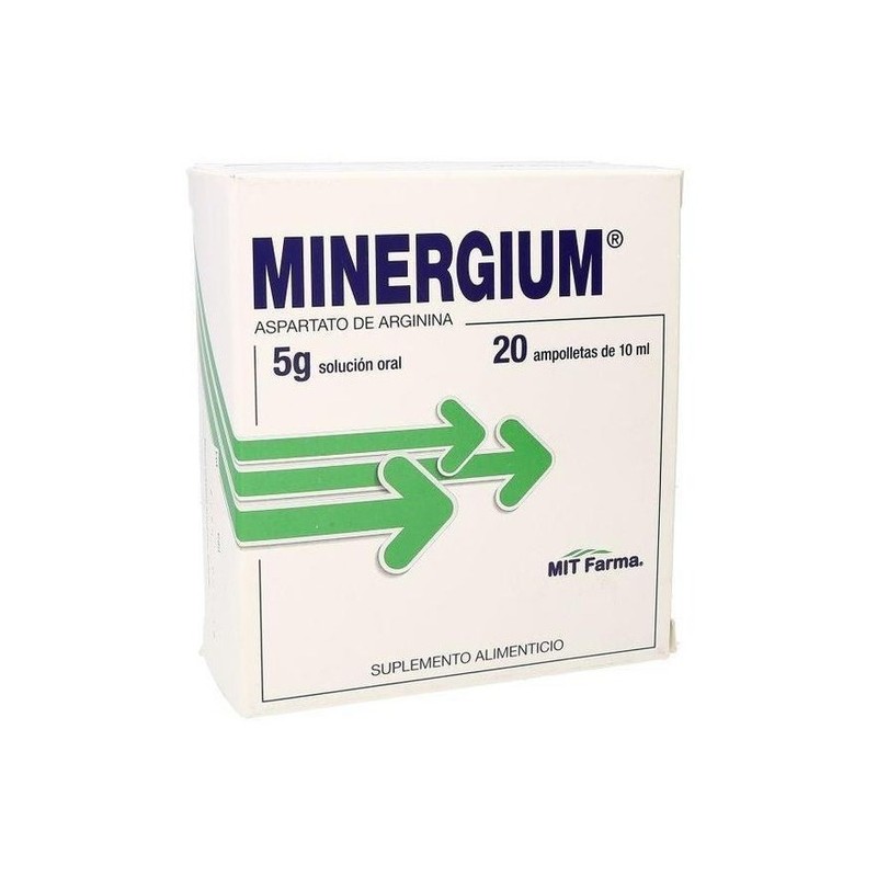 MINERGIUM 5 G C/20 AMP 10 ML C/U