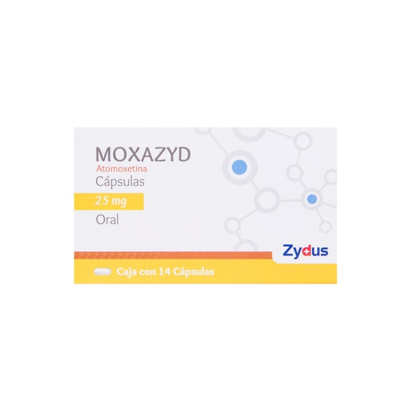 MOXAZYD 25 MG C/14 CAP