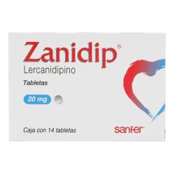 ZANIDIP 20 MG C/14 T