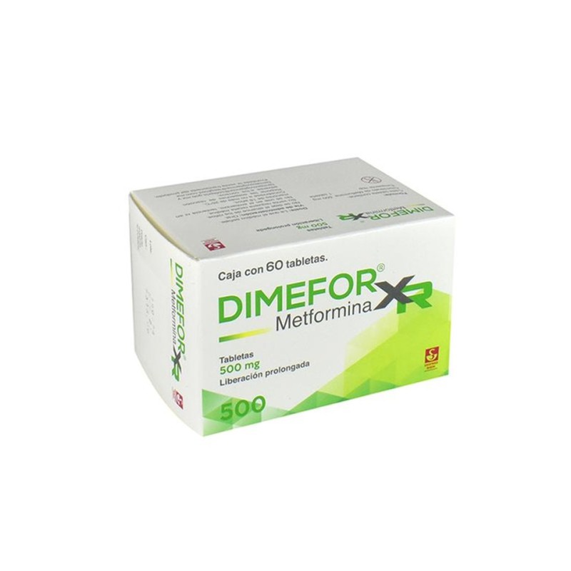 DIMEFOR XR 500 MG C/60 T (LIB. PROL.)