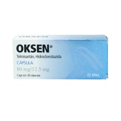 OKSEN 80 MG/12.5 MG C/30 CAP