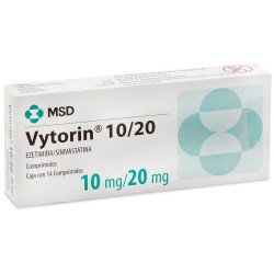 VYTORIN 10 MG/20 MG C/14 COMP