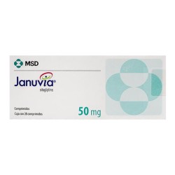 JANUVIA 50 MG C/28 COMP