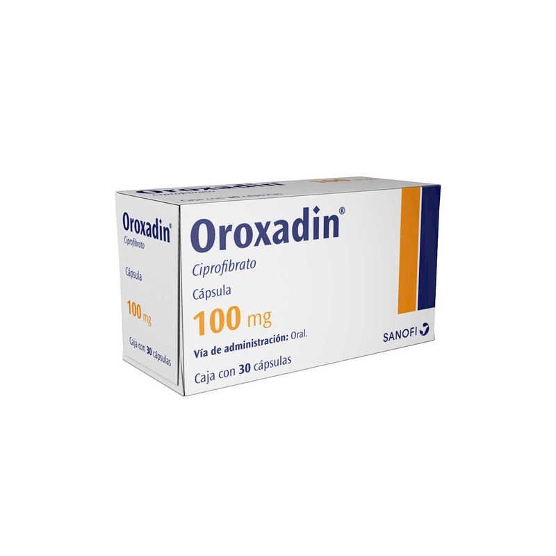 OROXADIN 100 MG C/30 CAP