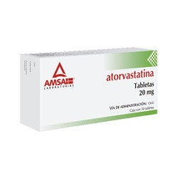ATORVASTATINA 20 MG C/30 T