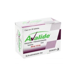 AVALIDE 300 MG/12.5 MG C/28 T