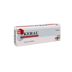 KERAL 25 MG C/10 T