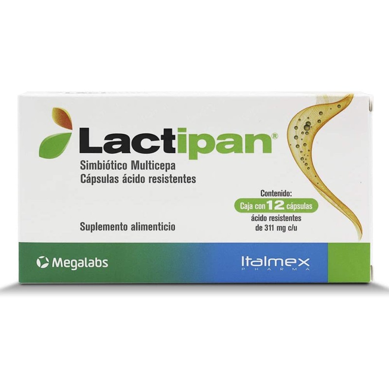 LACTIPAN C/12 CAPS.