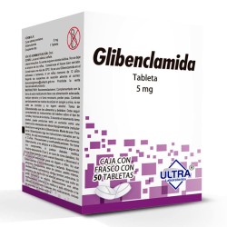 GLIBENCLAMIDA 5 MG C/50 T